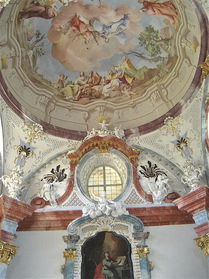 Vista dell'abbazia benedettina di Altenburg